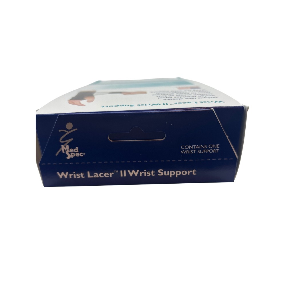 Med Spec Wrist Lacer II 8" Black Universal Left Hand Wrist Support 223350 NEW - Picture 5 of 5